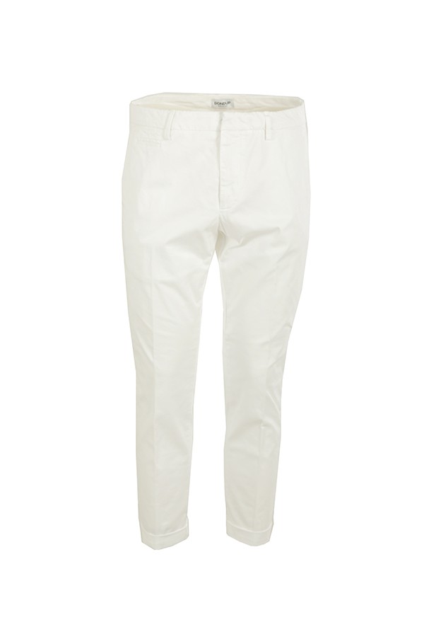 Pantalone DONDUP Joe Carrot in Bianco